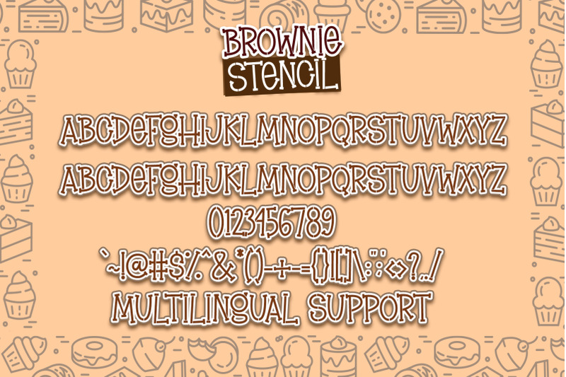 brownie-stencil-slab-serif-stencil-font