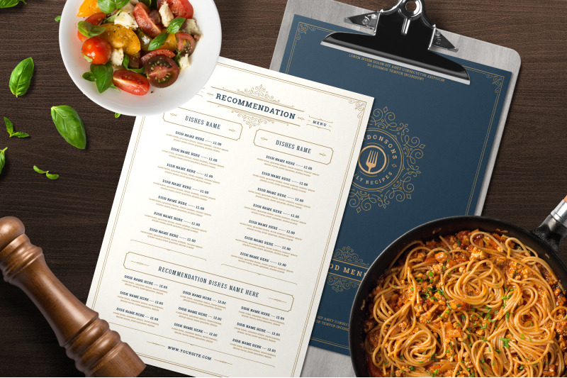 restaurant-menu-template-and-logo