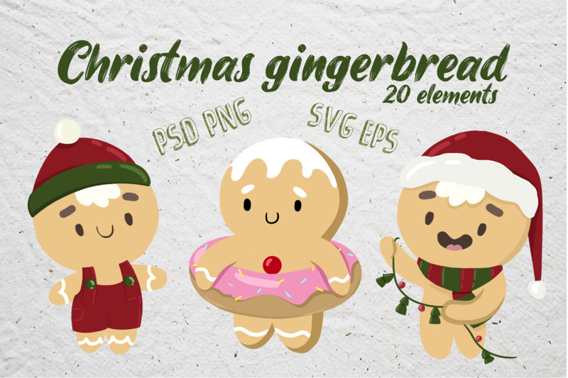 christmas-gingerbread-vector