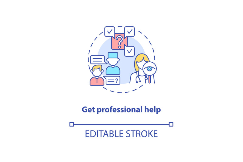 get-professional-help-concept-icon