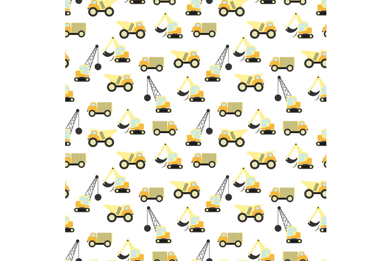 construction-vehicle-pattern