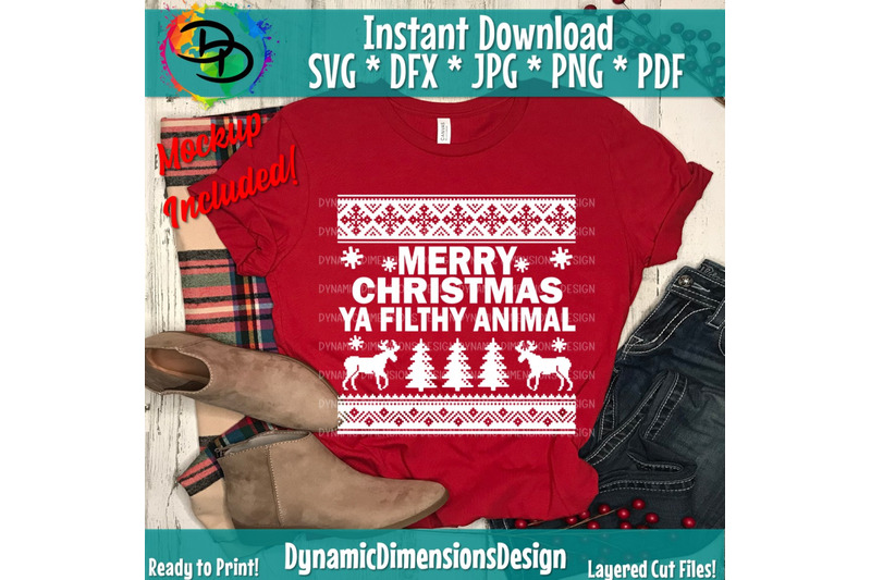 merry-christmas-ya-filthy-animal-svg-ya-filthy-animal-svg-christmas