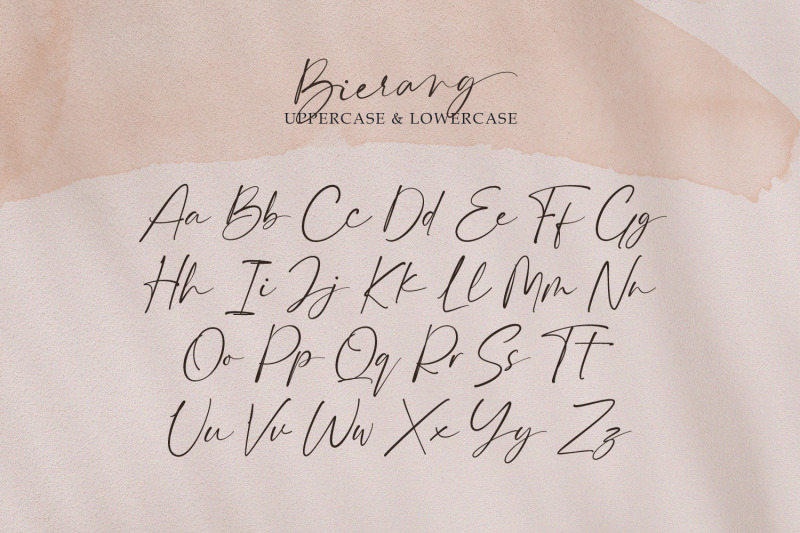 bierang-signature-font