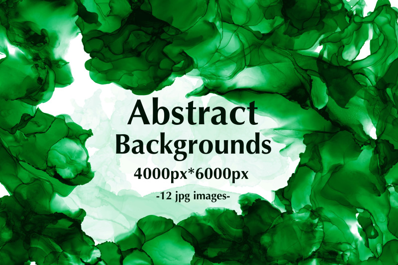 12-green-alcohol-ink-backgrounds