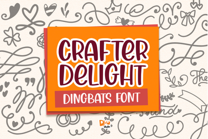 crafter-delight-dingbats-font