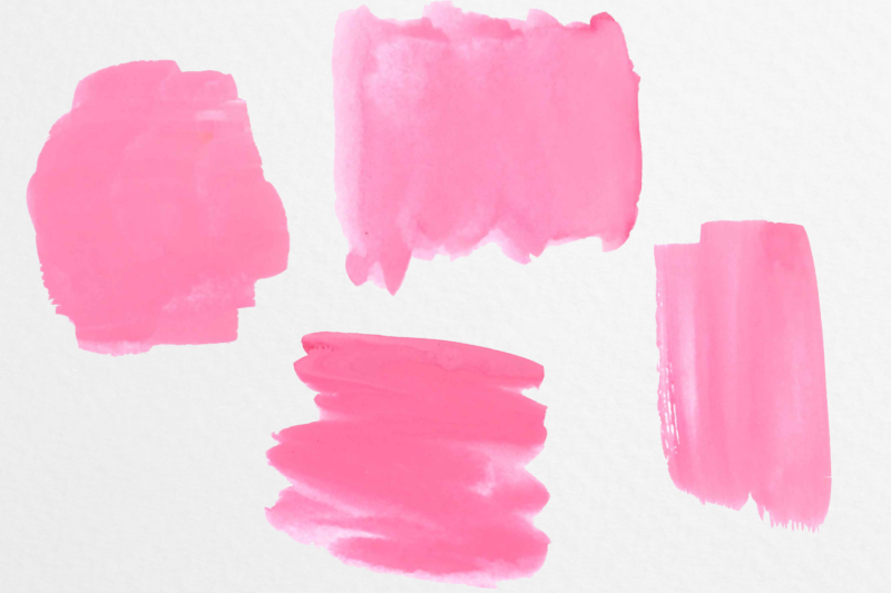 pink-watercolor-splash-clipart-pink-watercolor-brush-strokes