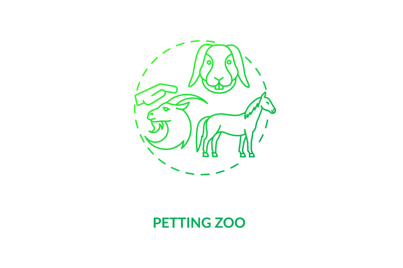 petting-zoo-concept-icon
