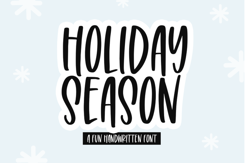 holiday-season-fun-handwritten-font