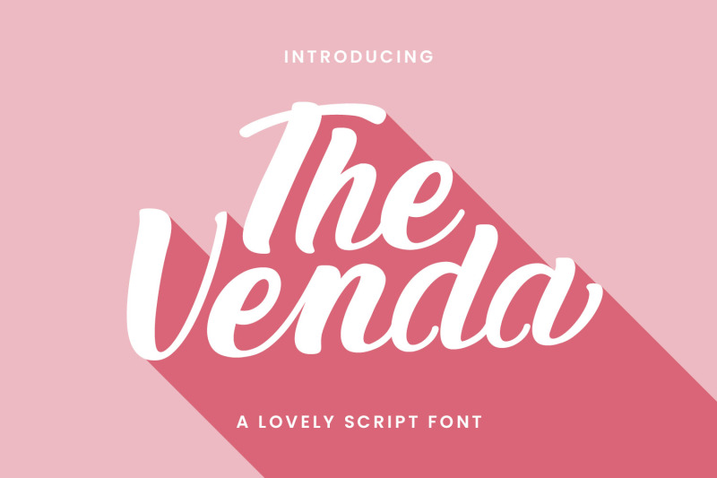 the-venda-lovely-script-font