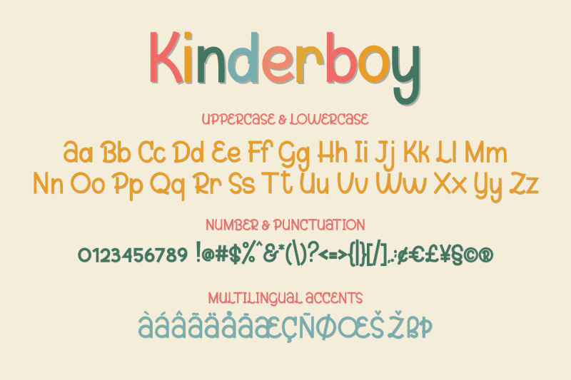 kinderboy-quirky-font