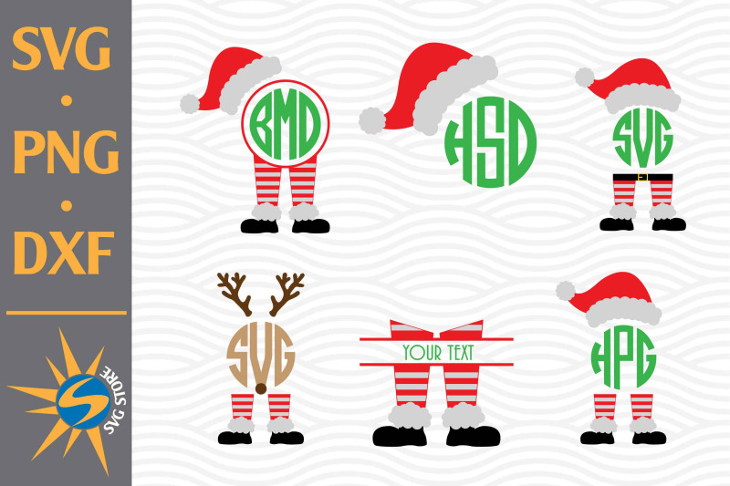 santa-leg-monogram-svg-png-dxf-digital-files-include