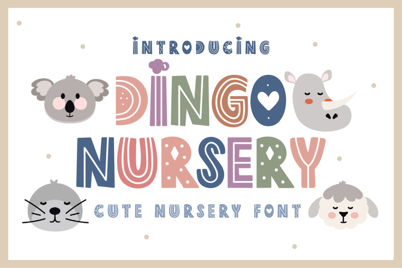 dingo-nursery-font