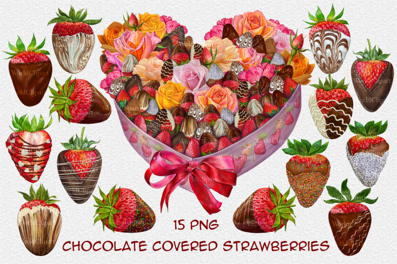 chocolate-covered-strawberry-clipart-wedding-clipart