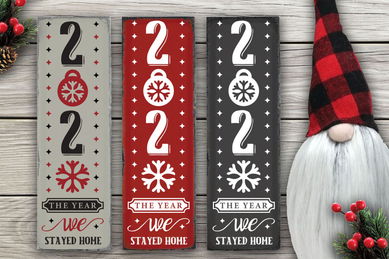 Download Christmas Sign SVG Bundle, 10 Christmas Vertical Sign SVG ...