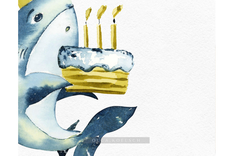 baby-shark-birthday-clipart-watercolor-nautical-baby-shower-stickers