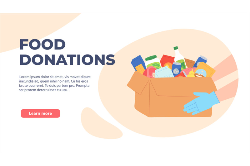 food-donation-volunteers-hands-in-gloves-holding-box-with-grocery-and