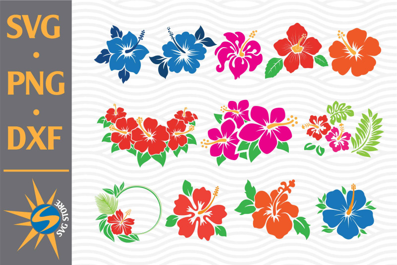 hibiscus-svg-png-dxf-digital-files-include