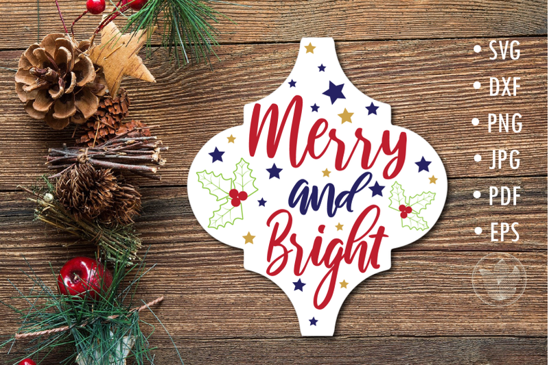 arabesque-tile-svg-merry-and-bright-christmas-design
