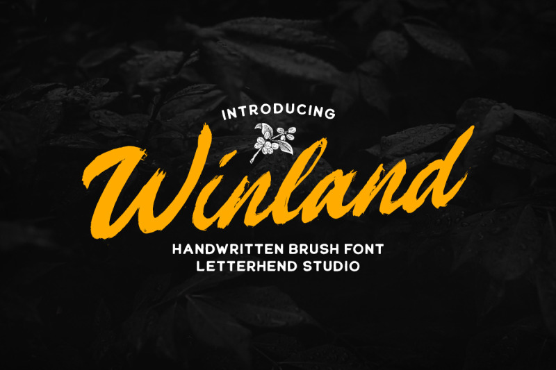 winland-brush-font
