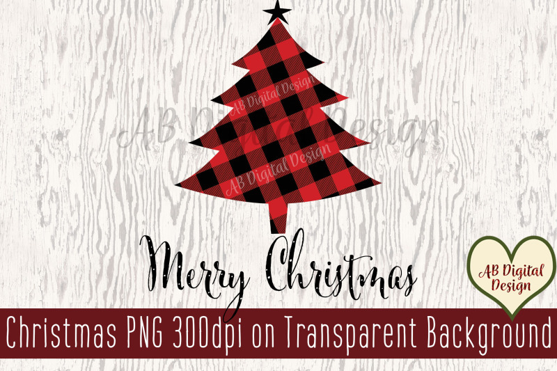 christmas-sublimation-design-plaid-christmas-tree-png