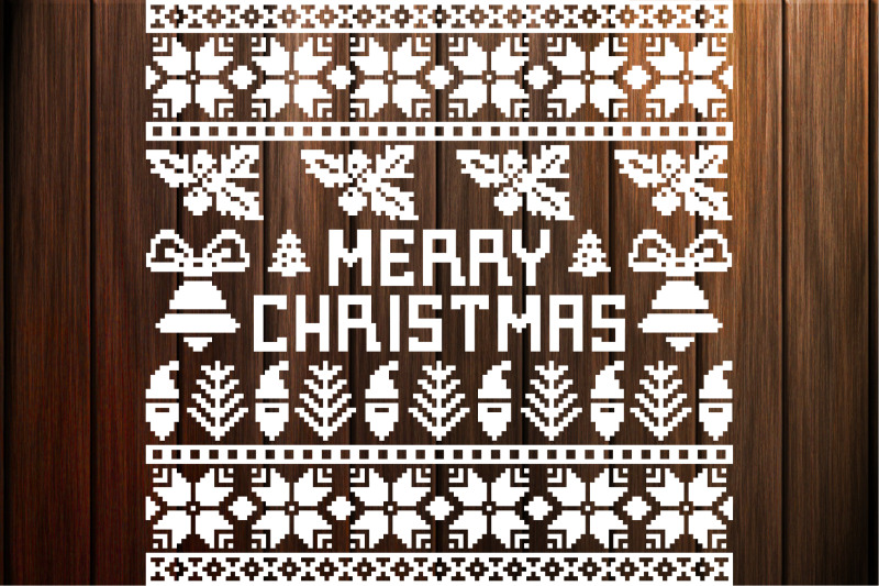 ugly-christmas-sweater-design-svg