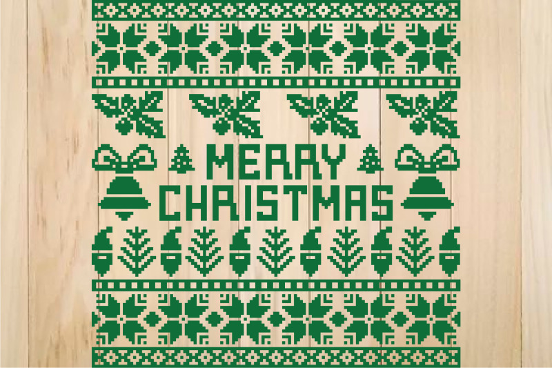 ugly-christmas-sweater-design-svg