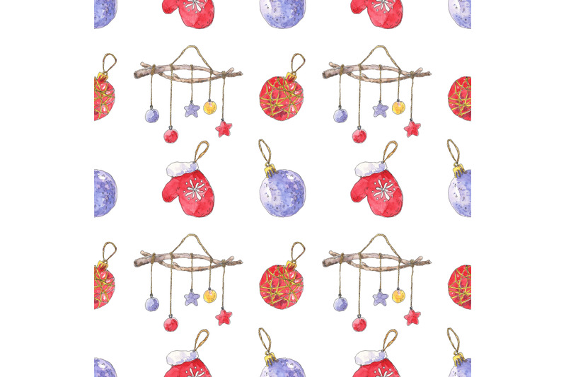 watercolor-christmas-new-year-seamless-pattern