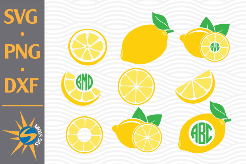 lemon-monogram-svg-png-dxf-digital-files-include