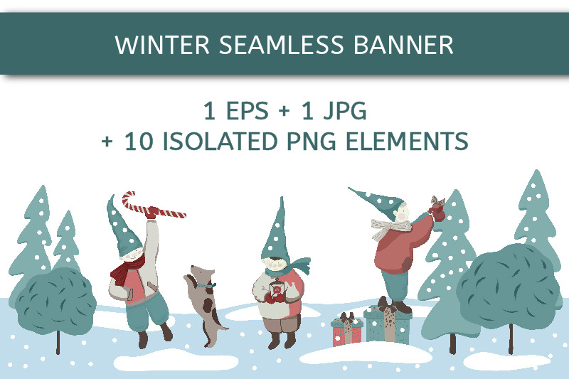 christmas-seamless-banner-with-the-three-elves