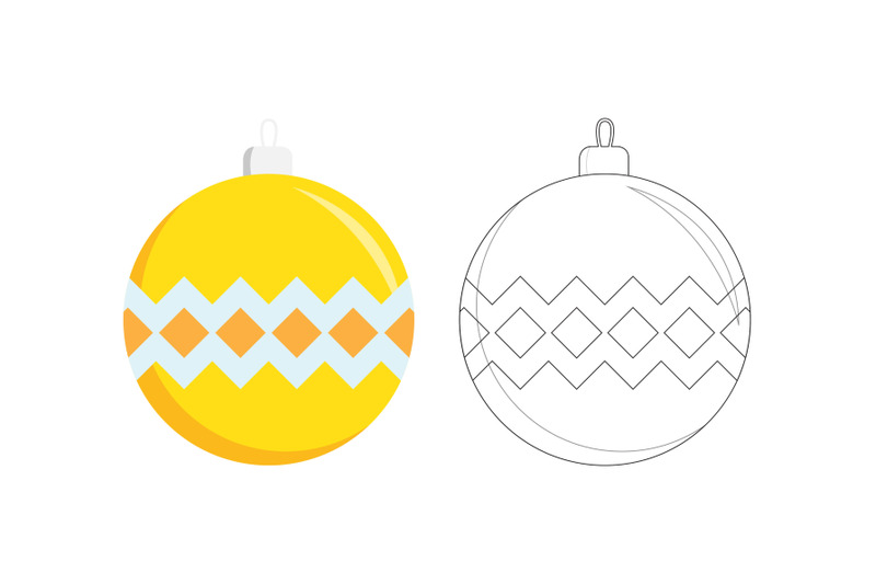 christmas-tree-ball-fill-outline-icon