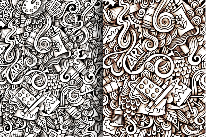 art-graphic-doodles-patterns