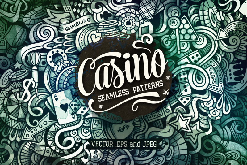 casino-graphic-doodles-patterns
