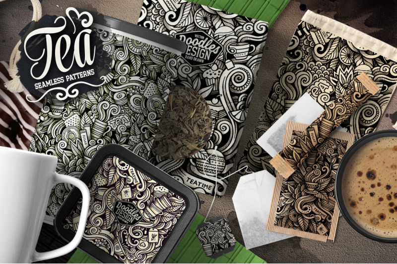 tea-graphic-doodles-patterns