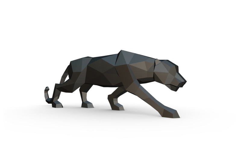 diy-panther-sculpture-3d-papercraft