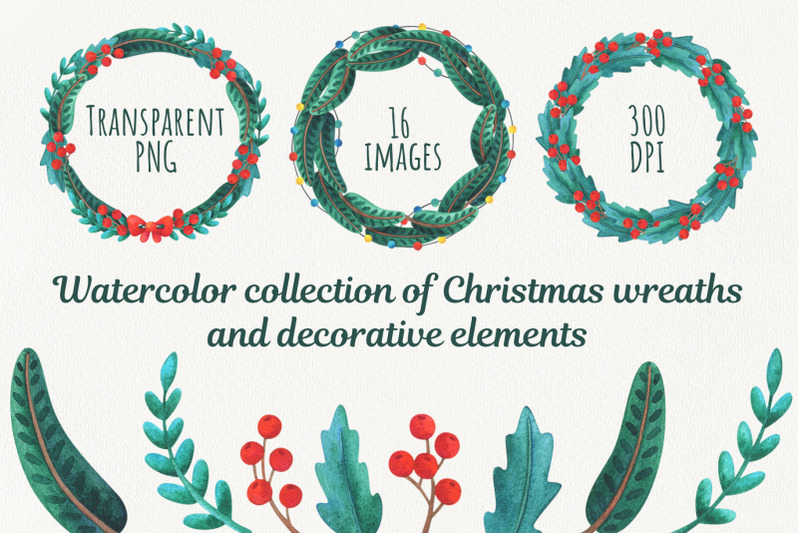 christmas-collection-of-wreaths-and-decorative-elements-watercolor-cl