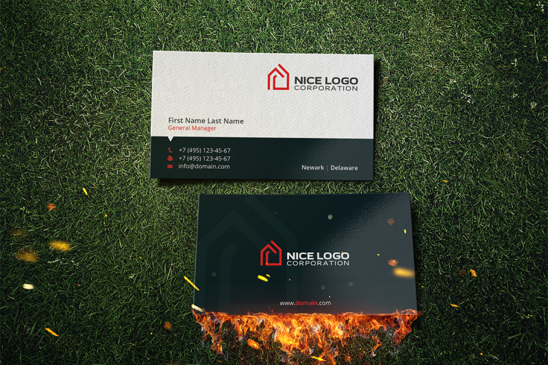 house-logo-business-card