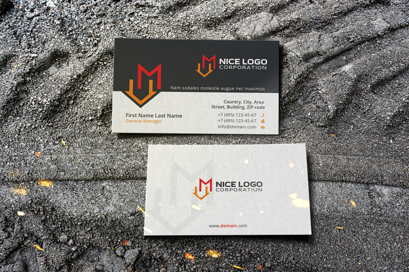 m-house-business-card