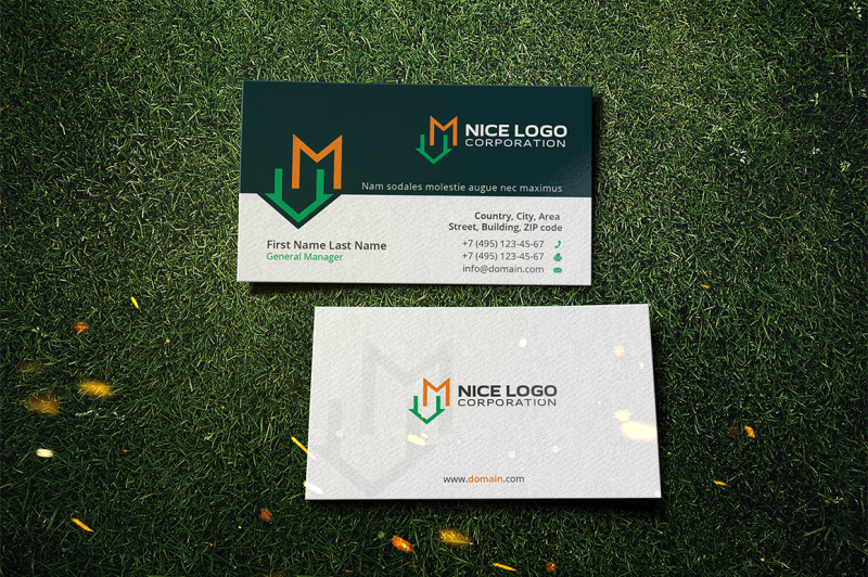 m-house-business-card