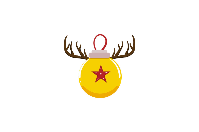 reindeer-christmas-ball-christmas-icon