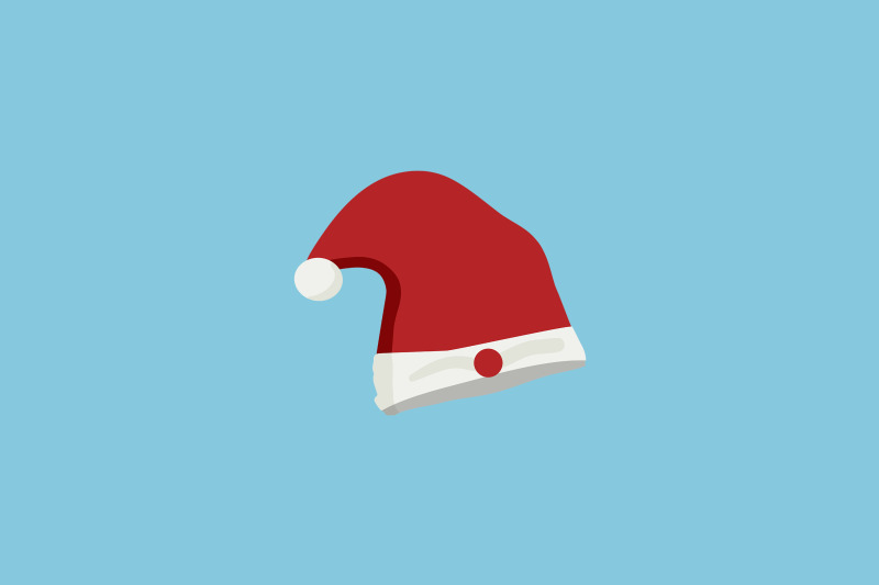 santa-hat-with-button-christmas-icon