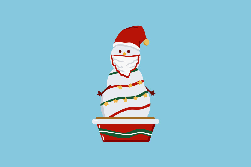 masked-snowman-christmas-icon