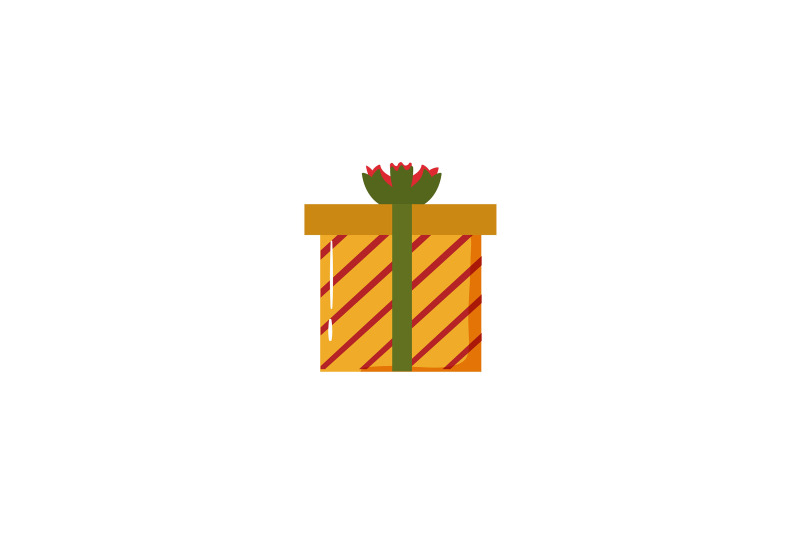 red-stripes-gift-christmas-icon