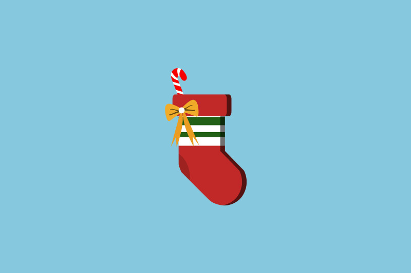 sweet-decoration-sock-christmas-icon