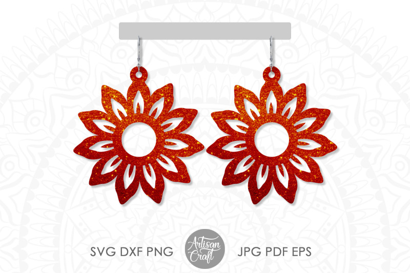 sunflower-earring-svg-floral-earrings