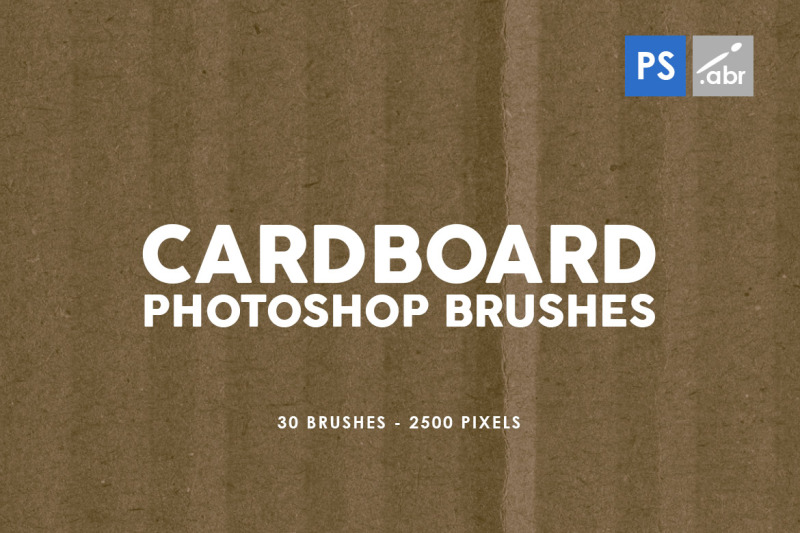 30-cardboard-photoshop-brushes-vol-1