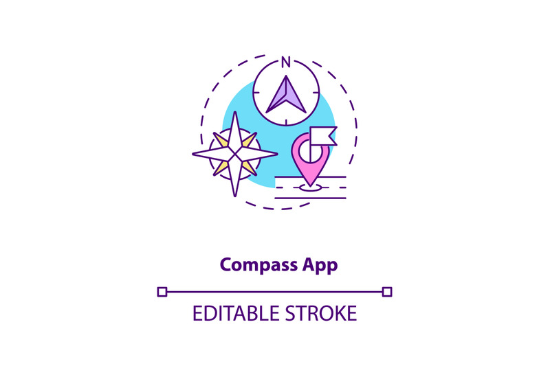 compass-app-concept-icon