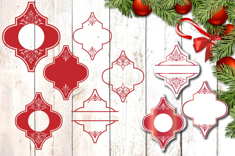 christmas-arabesque-ornament-monogram-frame-bundle-svg
