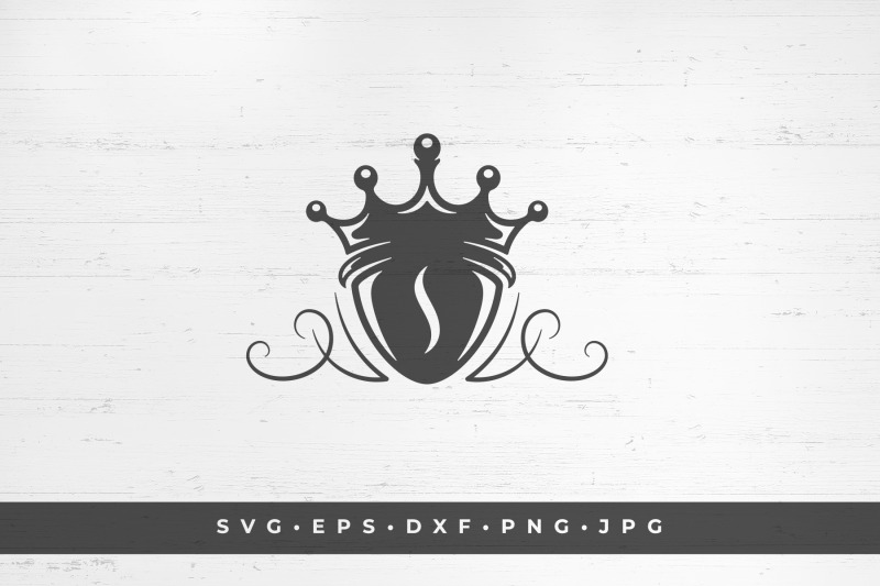 coffee-bean-with-crown-icon-isolated-on-white-background-vector-illust