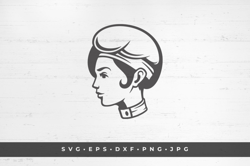 chef-woman-head-icon-isolated-on-white-background-vector-illustration