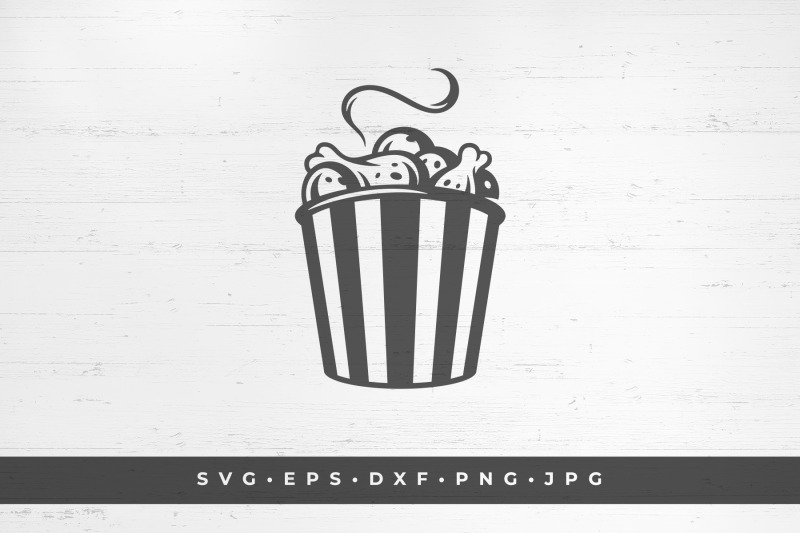 bucket-of-fried-chicken-legs-icon-isolated-on-white-background-vector